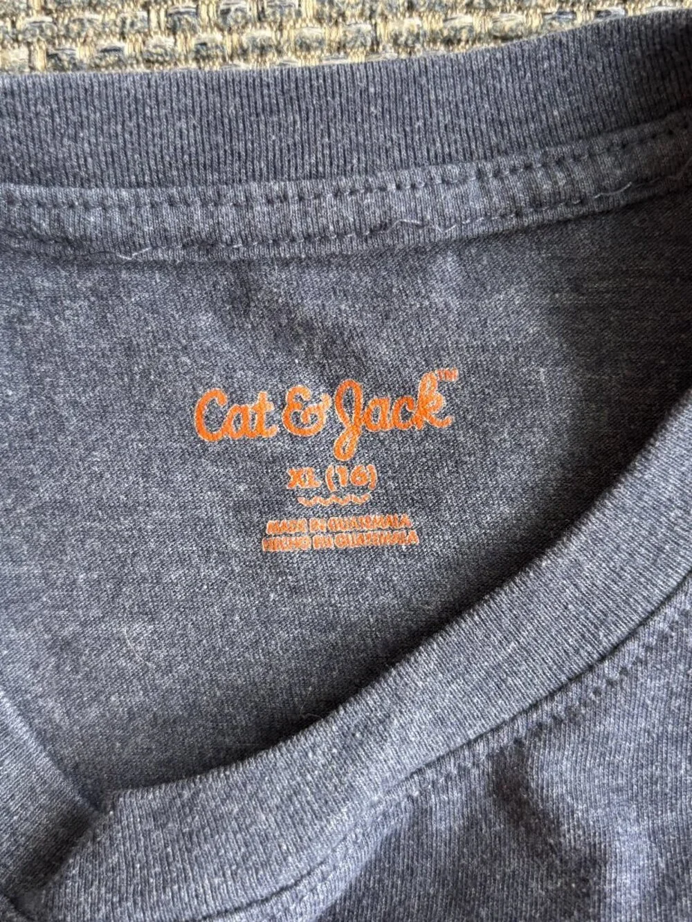 Cat & Jack Blue Cotton-Blend 